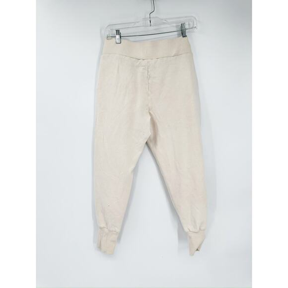 Varley Relaxed Cream Tapered Lounge Jogger Sweatpants Size Medium - Picture 2 of 4
